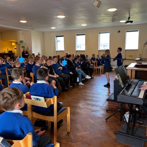 Easter visit to St Chad's Church