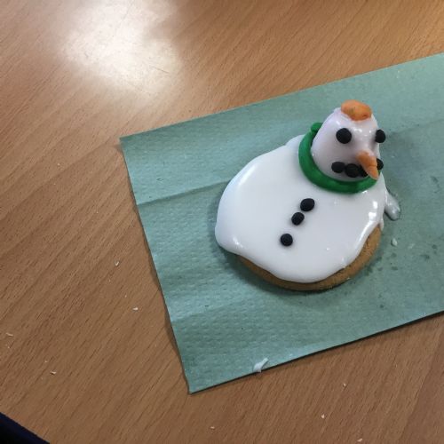 Biscuit decorating and arts and crafts